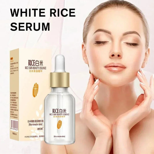 White Rice Whitening Serum Korean Cosmetics