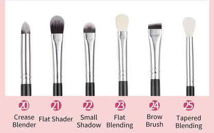 Black Makeup brushes set Professional Premium