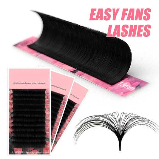 False Eyelash Extensions - Various Curl Styles, Thickness and Length. Luxury and for Professional Use, Hair by Hair Technique.