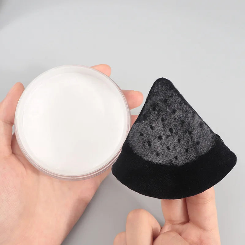 Washable Triangular Velvet Makeup Sponge