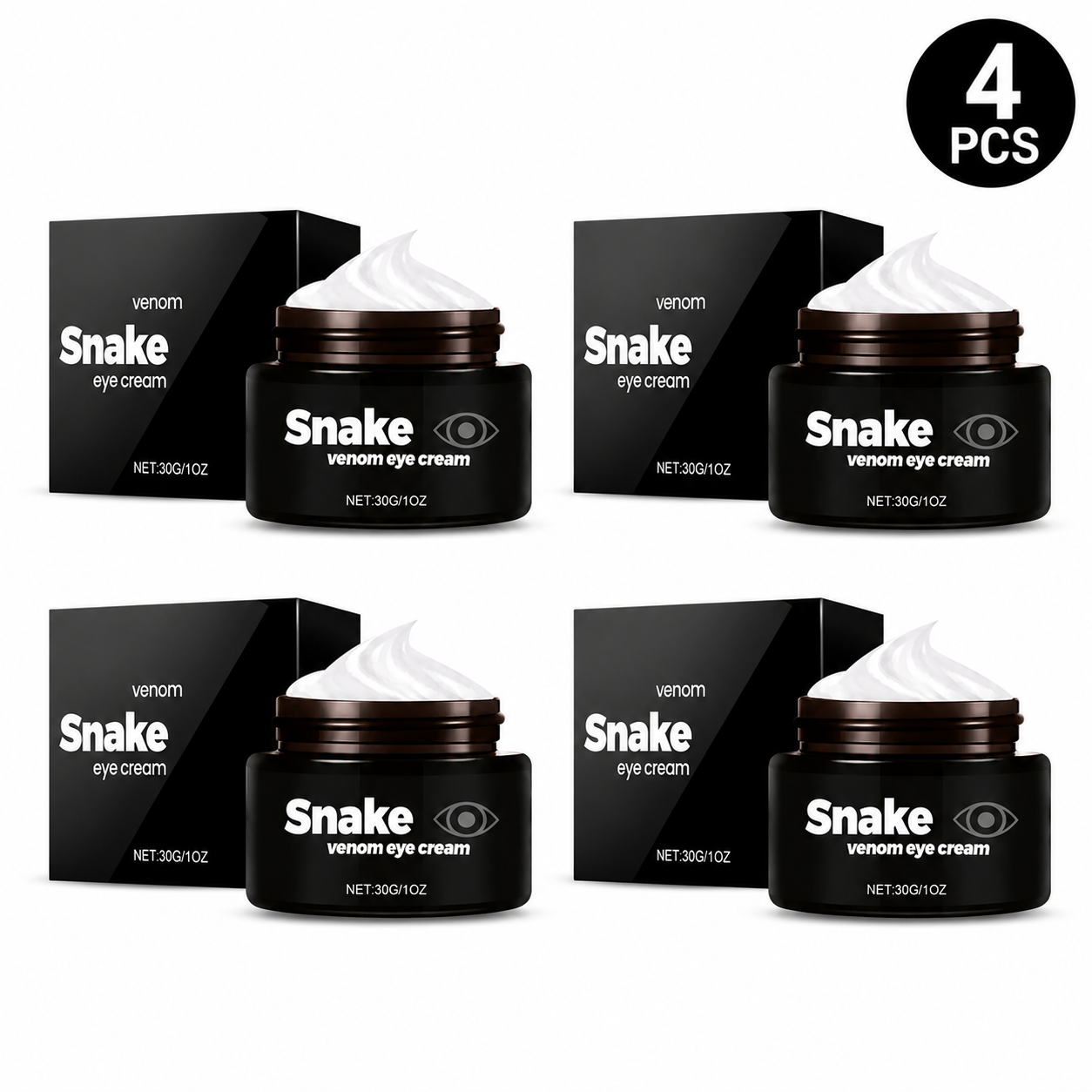 Snake Venom Eye Cream 30g | Firming, Anti-Wrinkle & Anti-Puffiness Eye Care