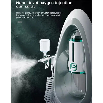 Oxygen Injection and Small Bubble Peeling Beauty Device | Aqua Facial Cleansing & Blackhead Suction