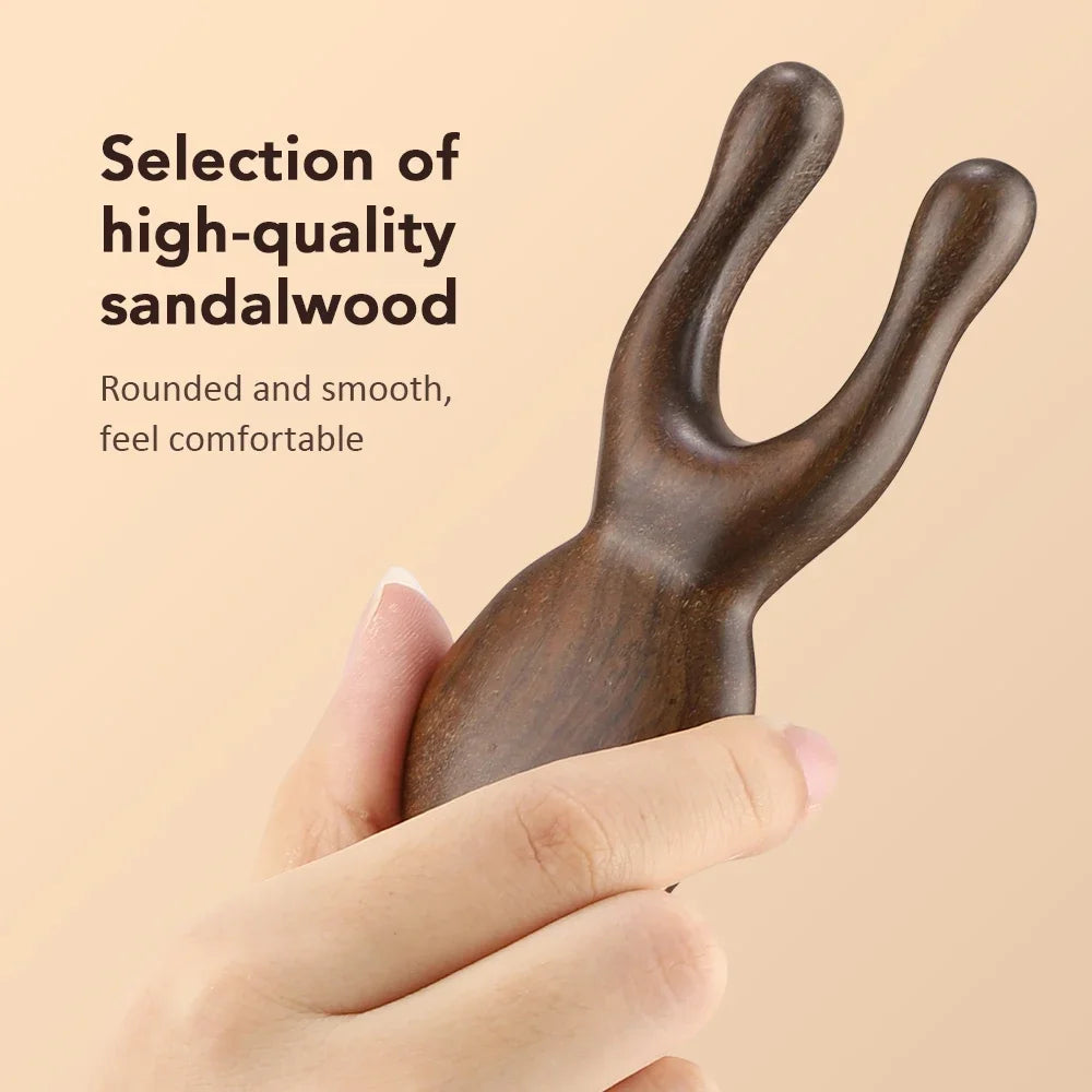 Sandalwood Gua Sha – Ancient Facial Massage and Holistic Therapy Tool