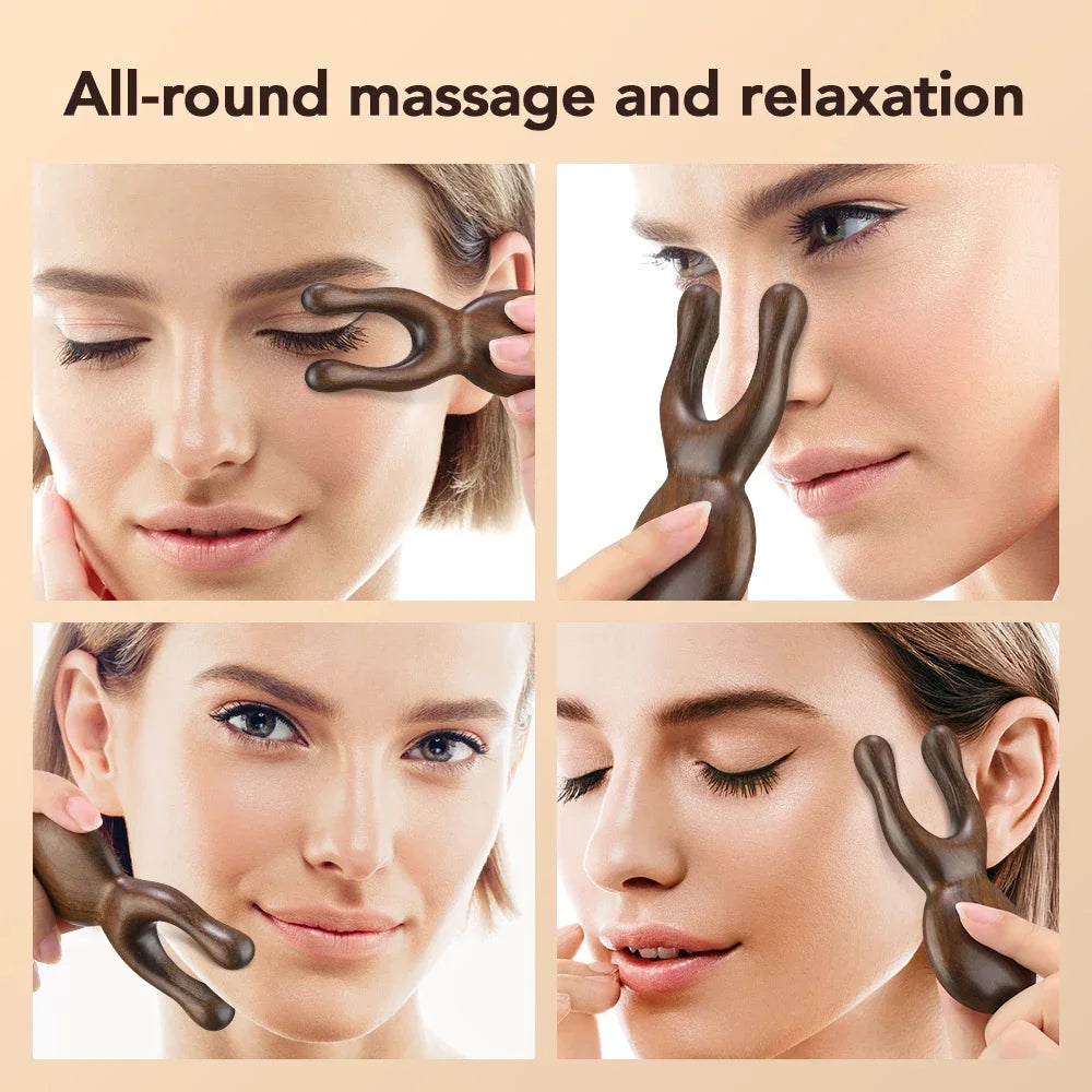 Sandalwood Gua Sha – Ancient Facial Massage and Holistic Therapy Tool