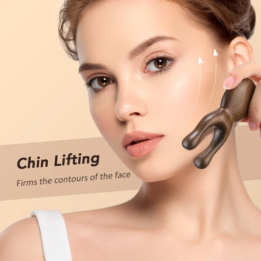 Sandalwood Gua Sha – Ancient Facial Massage and Holistic Therapy Tool