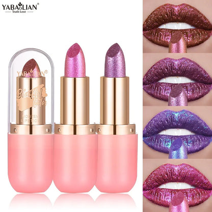 Aurora chameleon metallic lipstick by RAVEN KRONE, detail 3