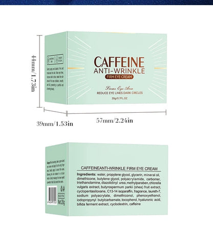 Caffeine Eye Cream | Illuminating and Firming | Deep Hydration and Puffiness Reduction