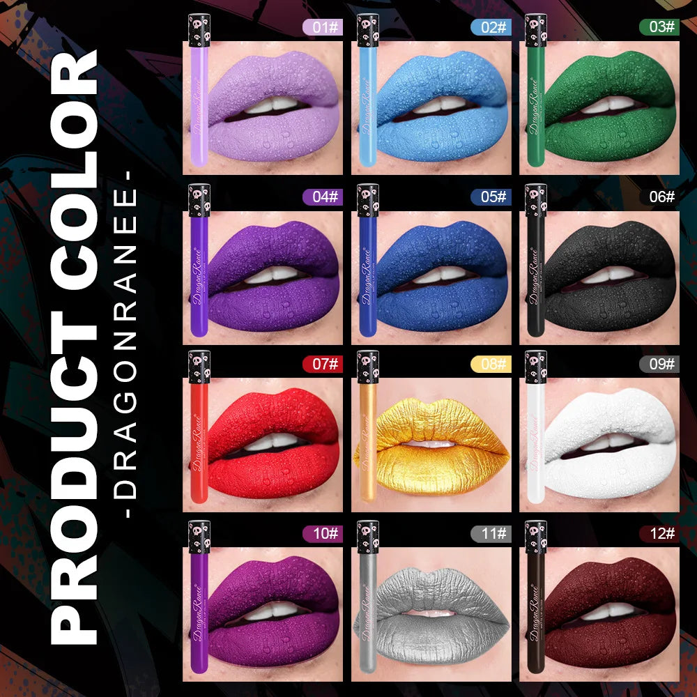 Matte liquid lipstick in bold colours by RAVEN KRONE, detail 16