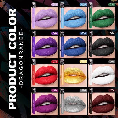 Matte liquid lipstick in bold colours by RAVEN KRONE, detail 16