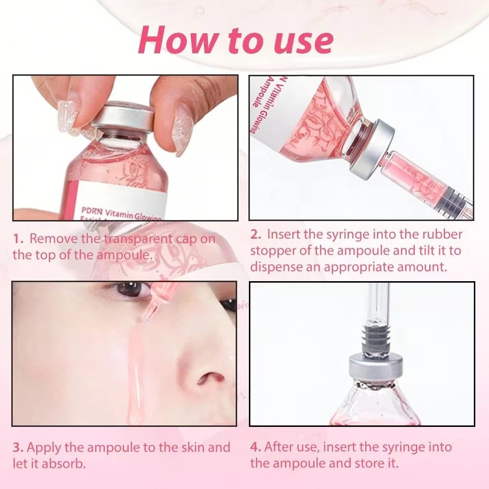 PDRN vitamin glowing facial ampoule by RAVEN KRONE, detail 1