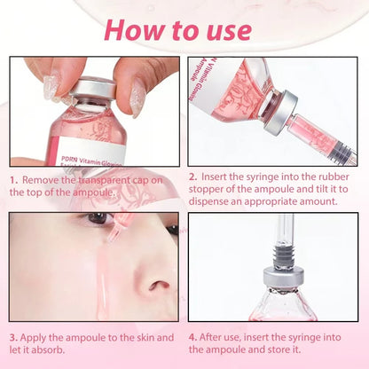 PDRN vitamin glowing facial ampoule by RAVEN KRONE, detail 1