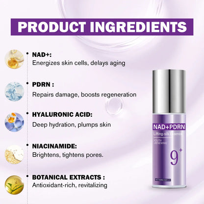 NAD+ PDRN lifting essence and glow toner by RAVEN KRONE, detail 5