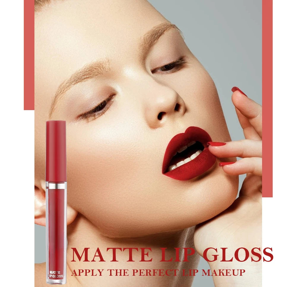 Matte Lip Gloss Set Waterproof