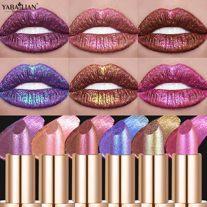 Aurora chameleon metallic lipstick by RAVEN KRONE, detail 1