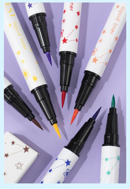 Colourful Eyeliner Liquid Waterproof Matte