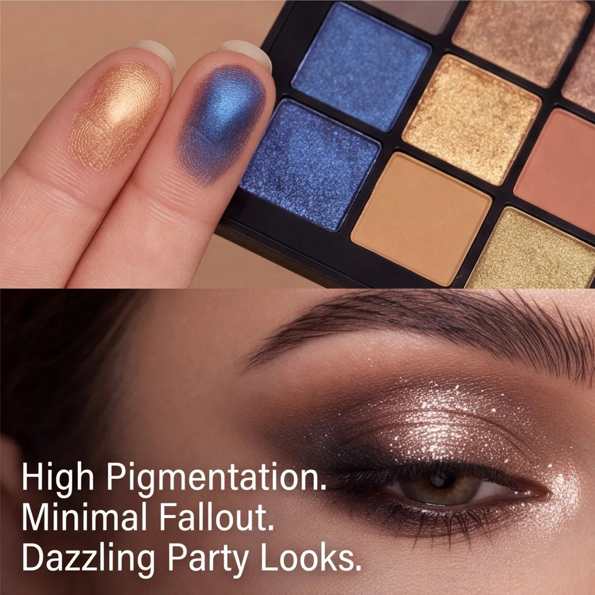 40-colour eyeshadow palette by RAVEN KRONE, detail 5