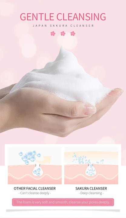 Limpiador facial en espuma para eliminar puntos negros, hidratante, reduce los poros, limpieza profunda, control de grasa, cuidado de la piel, 50 g