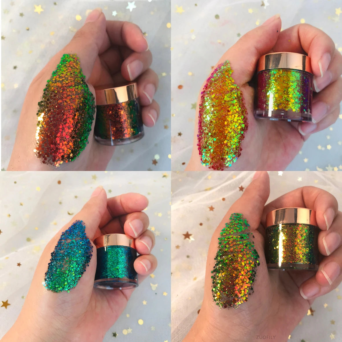 Chameleon Eyeshadow Metallic Powder Sequin Shiny High Gloss Pigment