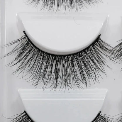 3D Mink Lashes Natural Eyelash Dramatic False Eyelashes NP