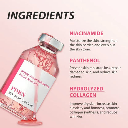 PDRN vitamin glowing facial ampoule by RAVEN KRONE, detail 3