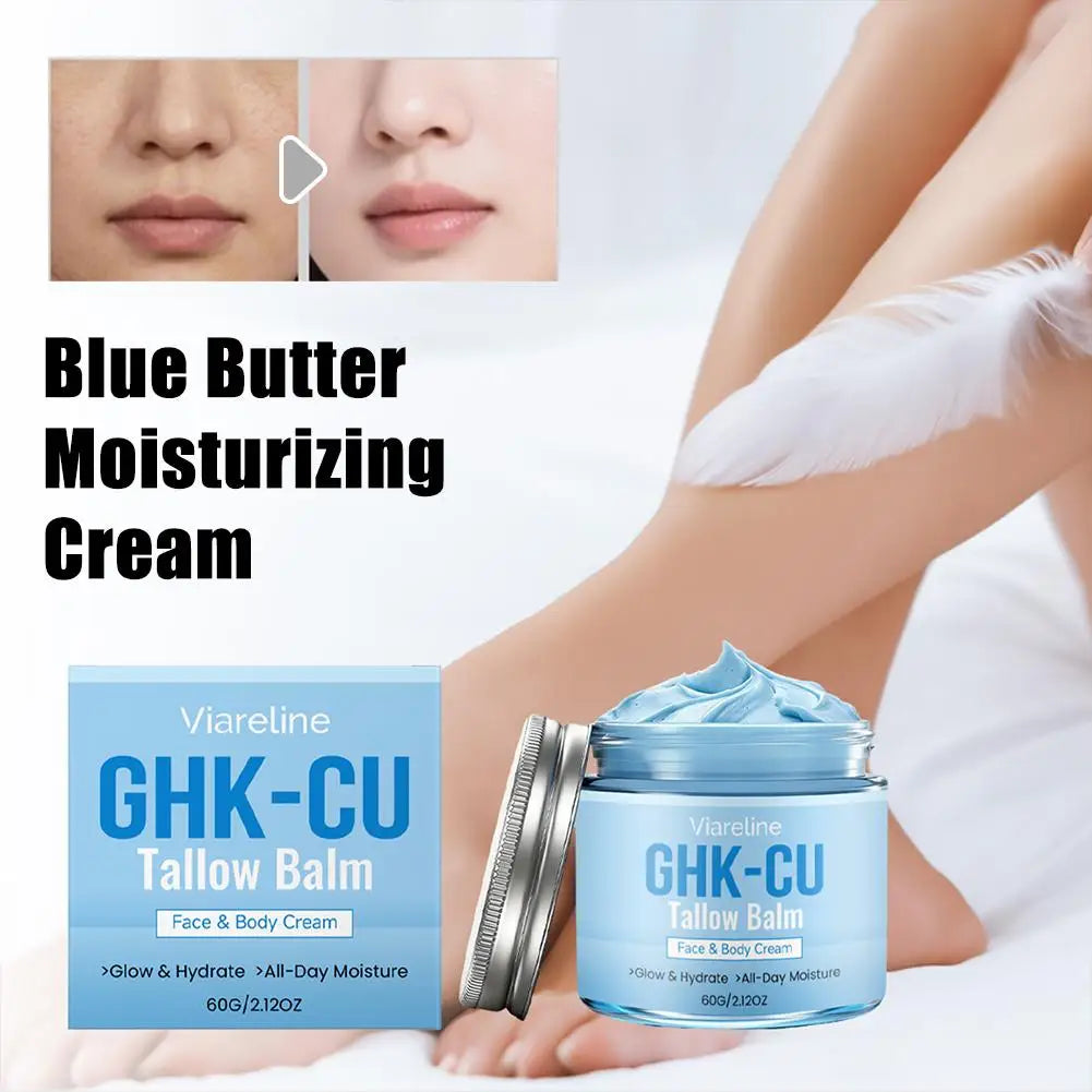 GHK-Cu copper peptide blue butter cream by RAVEN KRONE, detail 6