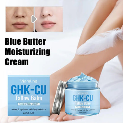GHK-Cu copper peptide blue butter cream by RAVEN KRONE, detail 6
