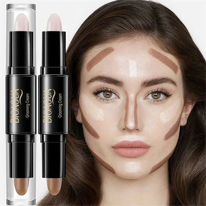 High Quality Professional Foundation - Facial Concealer and Contour Cream with Bronzer