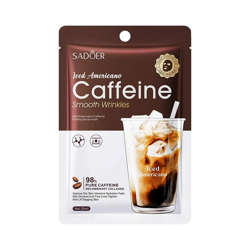 Caffeine sheet face mask by RAVEN KRONE, detail 6