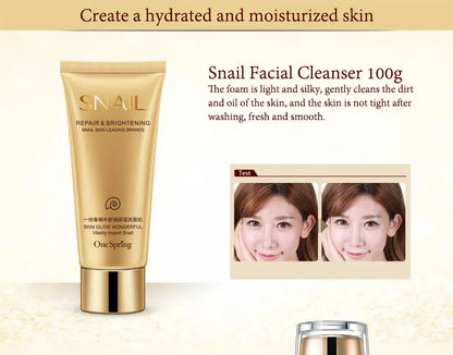 Snail Collagen Skincare Kit - 6 Pieces