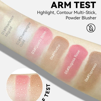 Highlighter, Bronzer, Illuminating Blush Concealer Stick (New Colors)