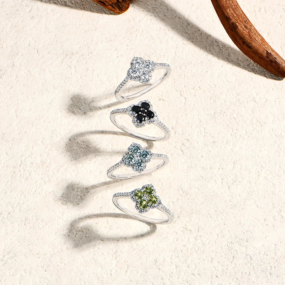 Luxury Moissanite Ring – D Color VVS1 | 925 Sterling Silver