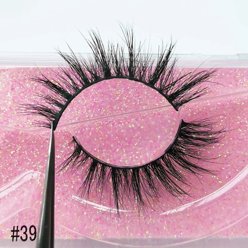 Eyelash Mink Eyelashes Handmade Full Strip Lashes Cruelty Free Luxury NP