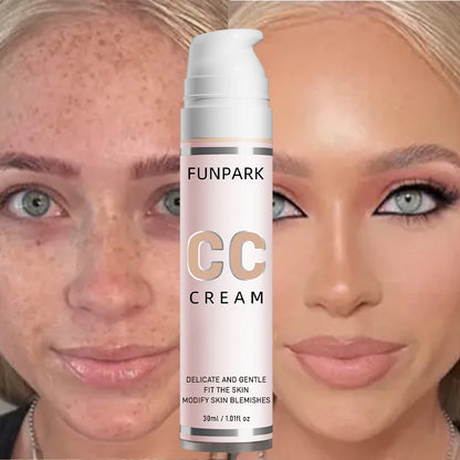 Colour Correcting CC Cream – Lightweight Coverage, Waterproof & Moisturising, 30 ml, 8 Shades