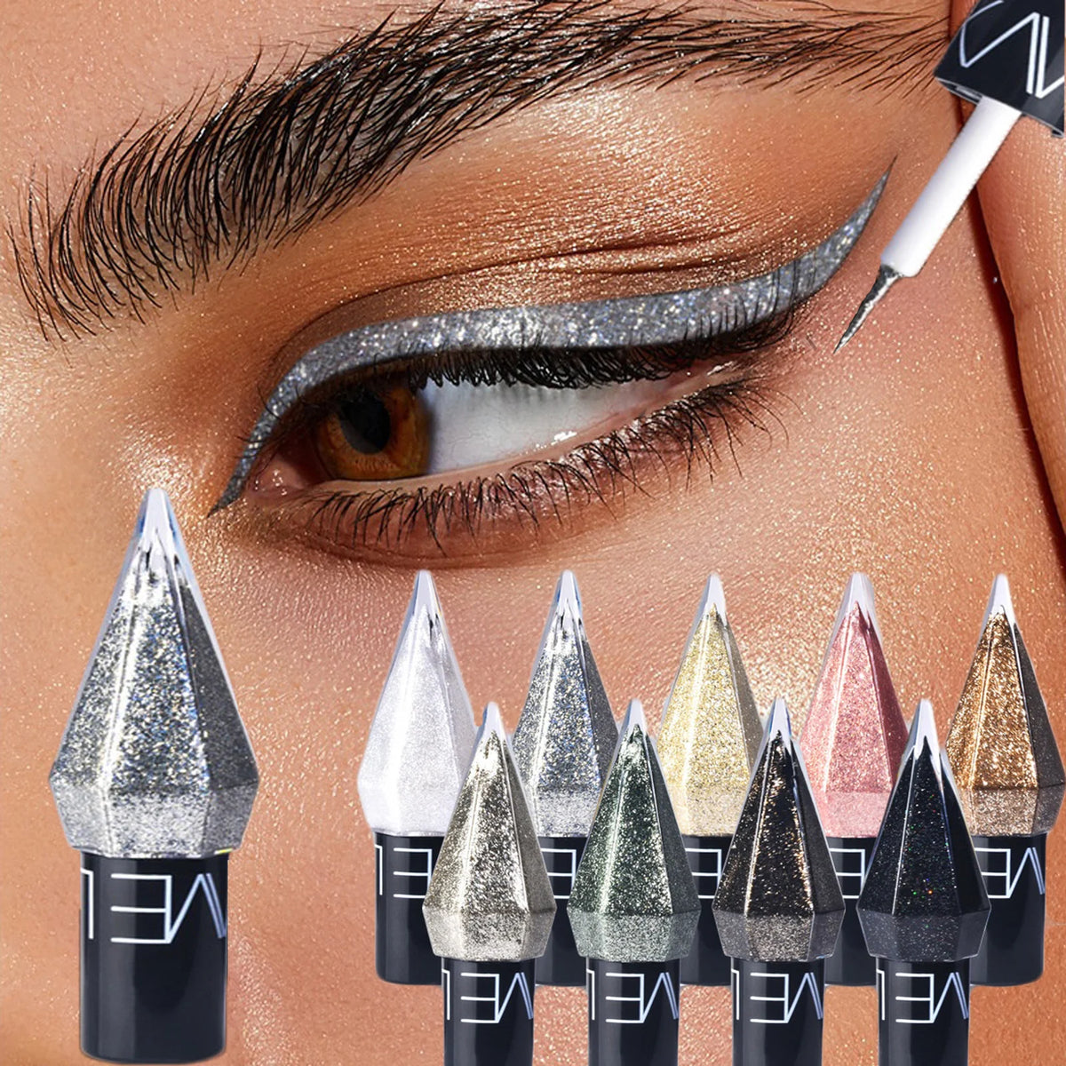 Glitter liquid eyeliner by RAVEN KRONE, detail 22