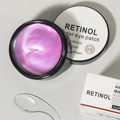 Parches de retinol con ácido hialurónico para el contorno de ojos - Mascarilla hidratante para ojos