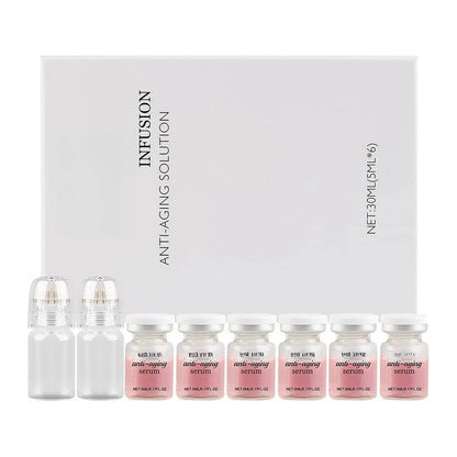 Korean microneedle hyaluronic acid essence set by RAVEN KRONE