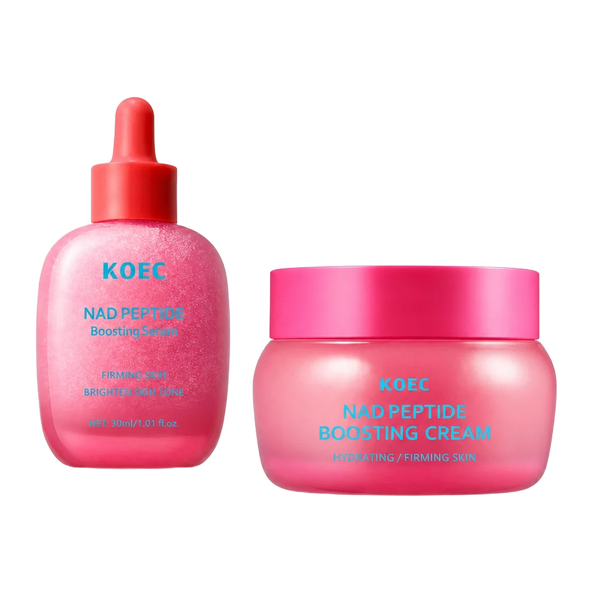 NAD peptide face serum and cream set by RAVEN KRONE