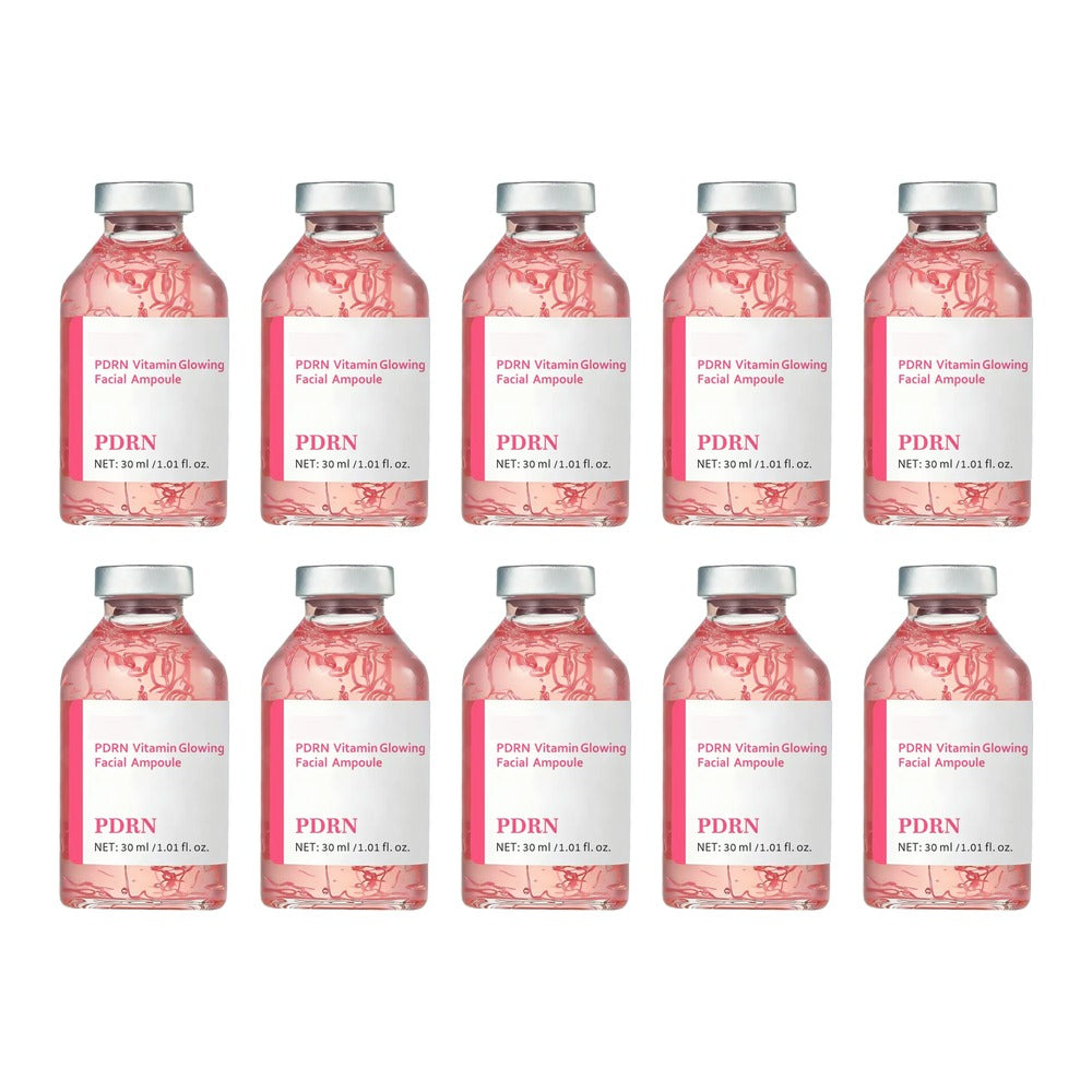 PDRN vitamin glowing facial ampoule, pack of 10, by RAVEN KRONE