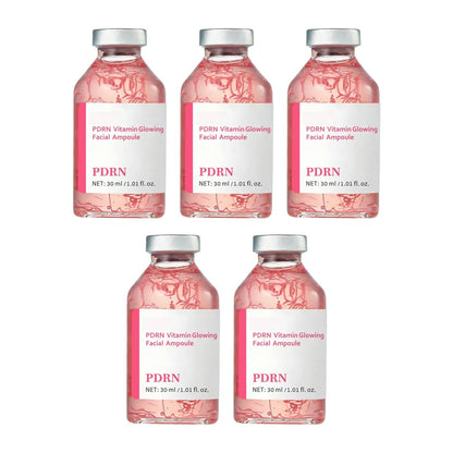 PDRN vitamin glowing facial ampoule, pack of 5, by RAVEN KRONE