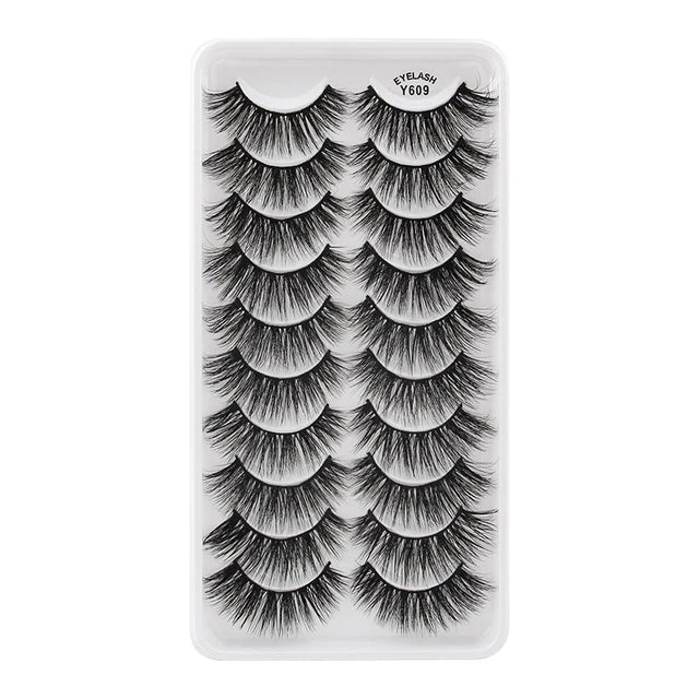 3D Mink Lashes Natural Eyelash Dramatic False Eyelashes NP