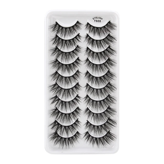 3D Mink Lashes Natural Eyelash Dramatic False Eyelashes NP