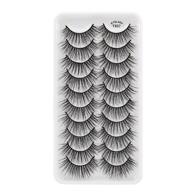 3D Mink Lashes Natural Eyelash Dramatic False Eyelashes NP