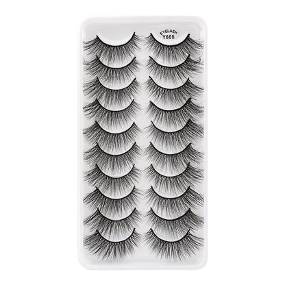 3D Mink Lashes Natural Eyelash Dramatic False Eyelashes NP