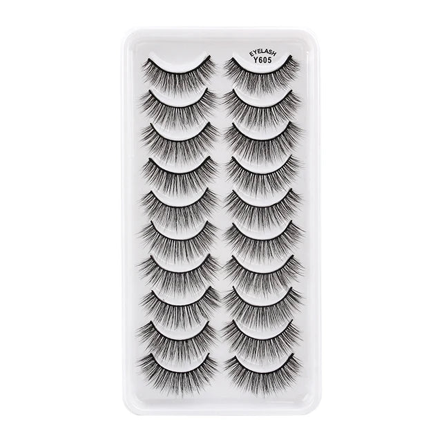 3D Mink Lashes Natural Eyelash Dramatic False Eyelashes NP