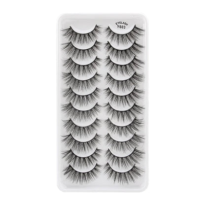 3D Mink Lashes Natural Eyelash Dramatic False Eyelashes NP