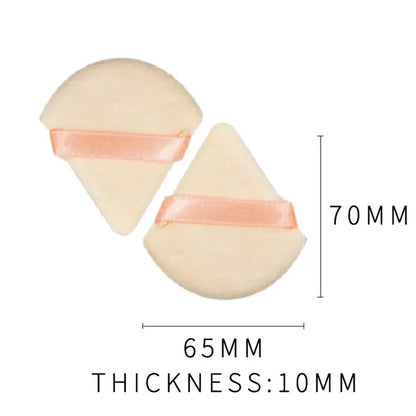 Washable Triangular Velvet Makeup Sponge