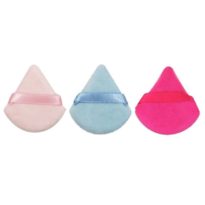 Washable Triangular Velvet Makeup Sponge