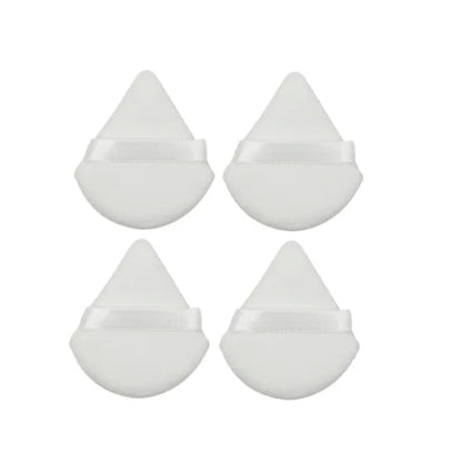 Esponja de maquillaje de terciopelo triangular lavable