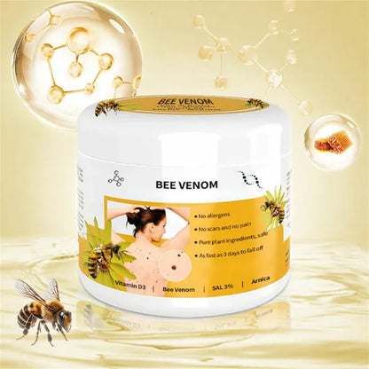 Crema de veneno de abeja Repara el enrojecimiento y la picazón de la piel de manos y pies Hidrata y suaviza