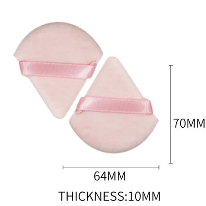 Washable Triangular Velvet Makeup Sponge